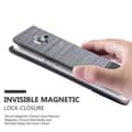 Miniatyrbilde 7 av 7: Deksel til Samsung Galaxy J5 2015 Lommebokdeksel med magnetisk lukking, stativfunksjon og kortlomme