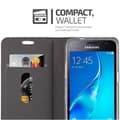 Miniatyrbild 7 av 7: Samsung Galaxy J1 2016 Skal Plånboksfodral med magnetisk stängning, ståfunktion och kortficka