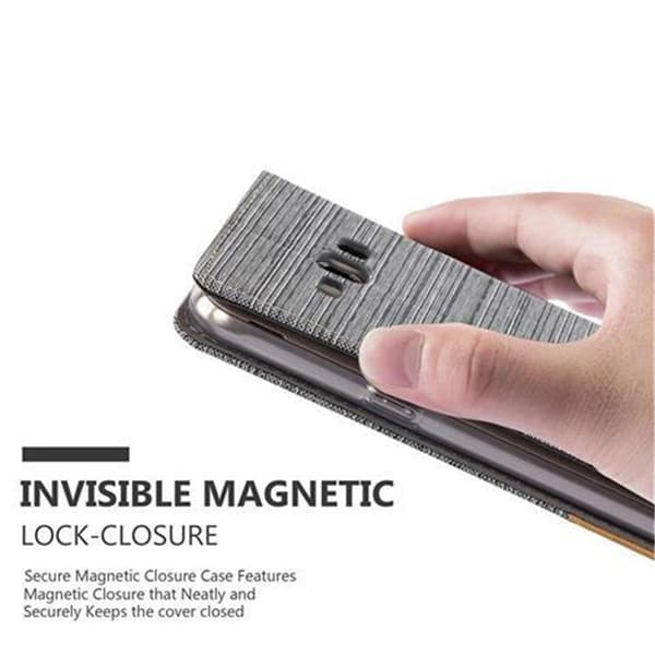 Samsung Galaxy J1 2016 Skal Plånboksfodral med magnetisk stängning, ståfunktion och kortficka