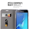 Miniatyrbild 7 av 7: Samsung Galaxy J3 2016 Skal Plånboksfodral med magnetisk stängning, ståfunktion och kortficka