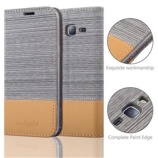 Samsung Galaxy J3 2016 Skal Plånboksfodral med magnetisk stängning, ståfunktion och kortficka