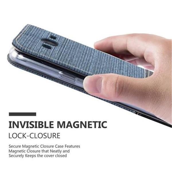 Samsung Galaxy J3 2016 Skal Plånboksfodral med magnetisk stängning, ståfunktion och kortficka