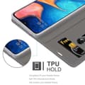 Pikkukuva 3 / 8: Samsung Galaxy A10e / A20e Suojakotelo Suojakuori Lompakkokotelo Matkapuhelinkotelo jossa magneettisuljenta, jalusta-toiminto ja korttitasku