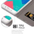 Pikkukuva 4 / 7: Samsung Galaxy A9 2016 Suojakotelo Suojakuori Lompakkokotelo Matkapuhelinkotelo jossa magneettisuljenta, jalusta-toiminto ja korttitasku