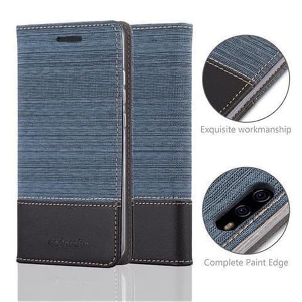 Huawei P10 PLUS Skal Plånboksfodral med magnetisk stängning, ståfunktion och kortficka