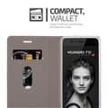 Miniatyrbild 7 av 7: Huawei P10 PLUS Skal Plånboksfodral med magnetisk stängning, ståfunktion och kortficka