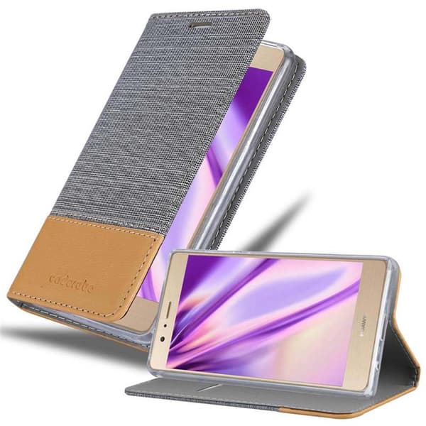 Huawei P8 MAX Skal Plånboksfodral med magnetisk stängning, ståfunktion och kortficka