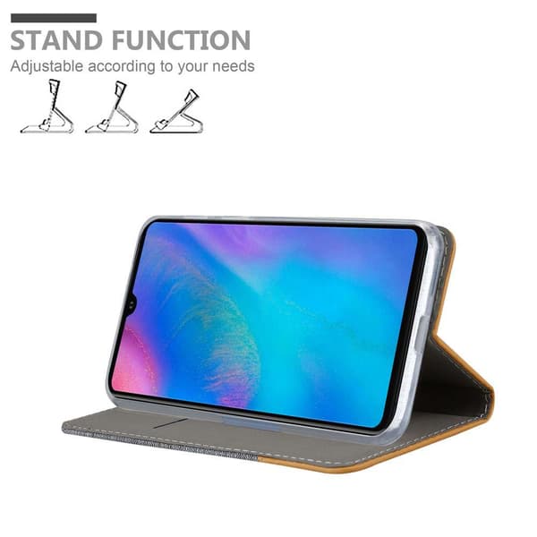 Huawei P30 Suojakotelo Suojakuori Lompakkokotelo Matkapuhelinkotelo jossa magneettisuljenta, jalusta-toiminto ja korttitasku