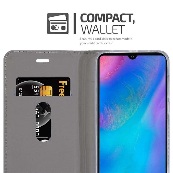 Huawei P30 Suojakotelo Suojakuori Lompakkokotelo Matkapuhelinkotelo jossa magneettisuljenta, jalusta-toiminto ja korttitasku