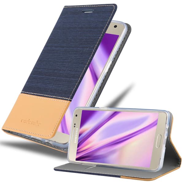 Deksel til Samsung Galaxy A5 2015 Lommebokdeksel med magnetisk lukking, stativfunksjon og kortlomme