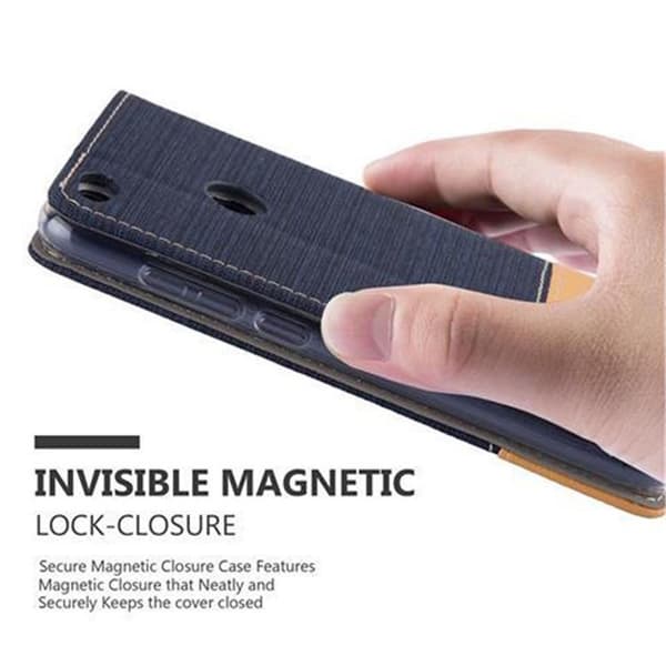 Huawei P8 LITE 2017 / P9 LITE 2017 Skal Plånboksfodral med magnetisk stängning, ståfunktion och kortficka