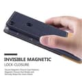 Pikkukuva 6 / 7: Huawei P8 LITE 2017 / P9 LITE 2017 Suojakotelo Suojakuori Lompakkokotelo Matkapuhelinkotelo jossa magneettisuljenta, jalusta-toiminto ja korttitasku