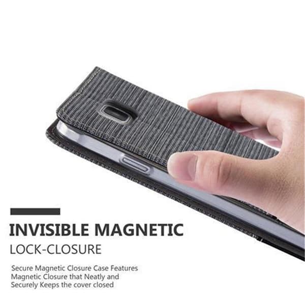 Samsung Galaxy ALPHA Skal Plånboksfodral med magnetisk stängning, ståfunktion och kortficka