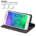 Miniatyrbilde 5 av 6: Deksel til Samsung Galaxy ALPHA Lommebokdeksel med magnetisk lukking, stativfunksjon og kortlomme