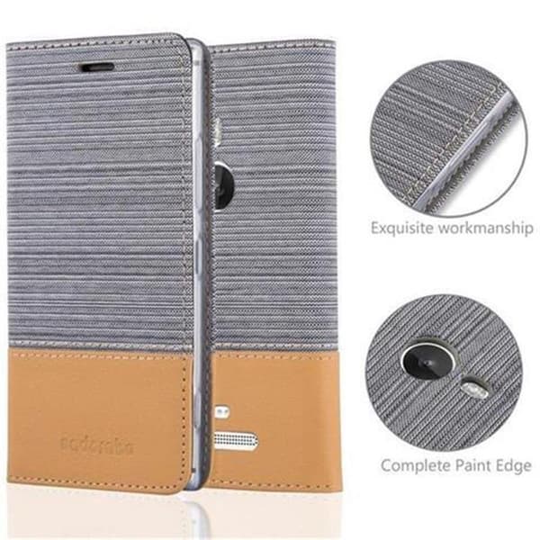 Nokia Lumia 925 Suojakotelo Suojakuori Lompakkokotelo Matkapuhelinkotelo jossa magneettisuljenta, jalusta-toiminto ja korttitasku