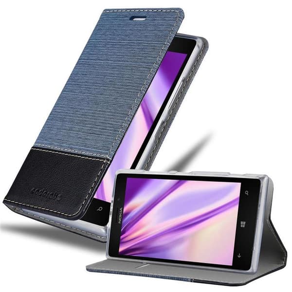 Nokia Lumia 925 Suojakotelo Suojakuori Lompakkokotelo Matkapuhelinkotelo jossa magneettisuljenta, jalusta-toiminto ja korttitasku