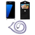 Pikkukuva 7 / 8: Samsung Galaxy S7 Suojakuori ketju Samsung Galaxy S7 Silikoni suojakotelo hopea renkaat, johto hihna ja irrotettava asia