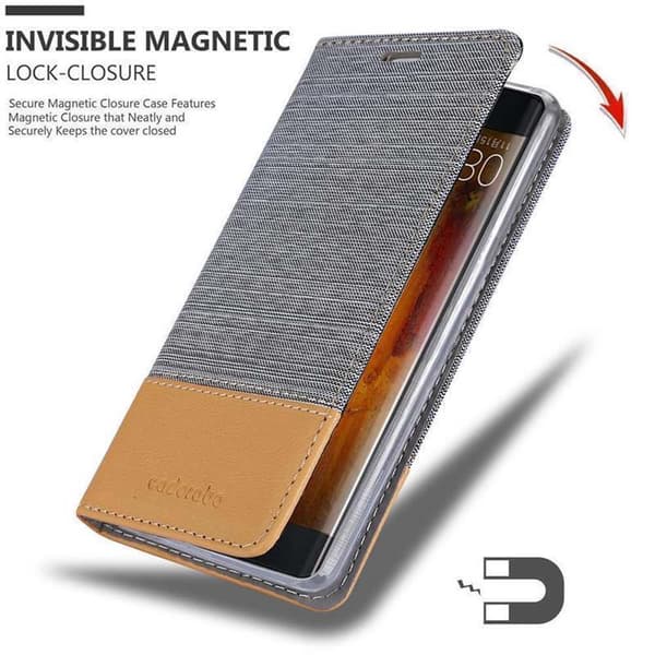 Deksel til Huawei MATE 9 PRO Lommebokdeksel med magnetisk lukking, stativfunksjon og kortlomme