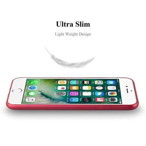 Deksel til iPhone 7 / 7S / 8 / SE 2020 Beskyttelsesdeksel laget av fleksibelt TPU-silikon