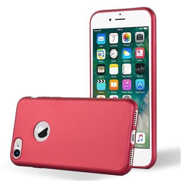 Deksel til iPhone 7 / 7S / 8 / SE 2020 Beskyttelsesdeksel laget av fleksibelt TPU-silikon