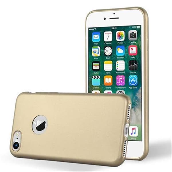 Deksel til iPhone 7 / 7S / 8 / SE 2020 Beskyttelsesdeksel laget av fleksibelt TPU-silikon