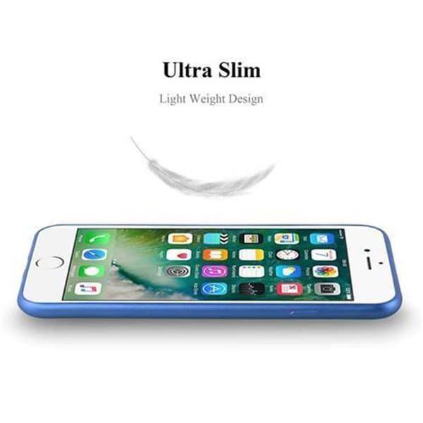 Deksel til iPhone 7 / 7S / 8 / SE 2020 Beskyttelsesdeksel laget av fleksibelt TPU-silikon