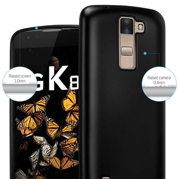 LG K8 2016 Skal Fodral Mobilskydd av flexibelt TPU-silikon