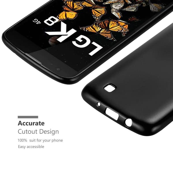 LG K8 2016 Skal Fodral Mobilskydd av flexibelt TPU-silikon