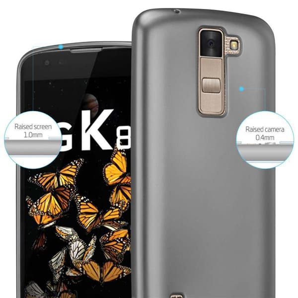 LG K8 2016 Skal Fodral Mobilskydd av flexibelt TPU-silikon