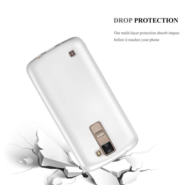 LG K8 2016 Skal Fodral Mobilskydd av flexibelt TPU-silikon