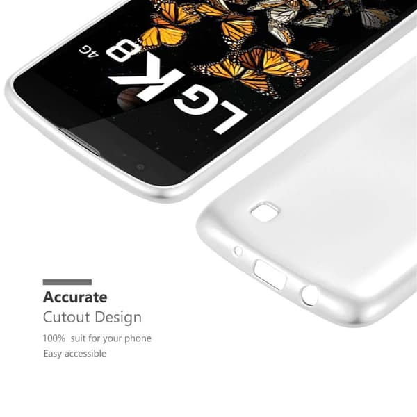 LG K8 2016 Skal Fodral Mobilskydd av flexibelt TPU-silikon