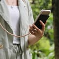 Pikkukuva 4 / 8: Samsung Galaxy S9 PLUS Suojakuori ketju Samsung Galaxy S9 PLUS Silikoni suojakotelo hopea renkaat, johto hihna ja irrotettava asia