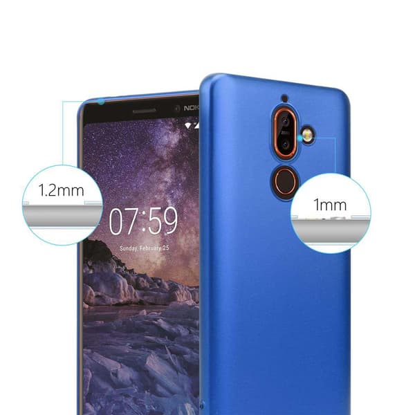 Nokia 7 PLUS Skal Fodral Mobilskydd av flexibelt TPU-silikon