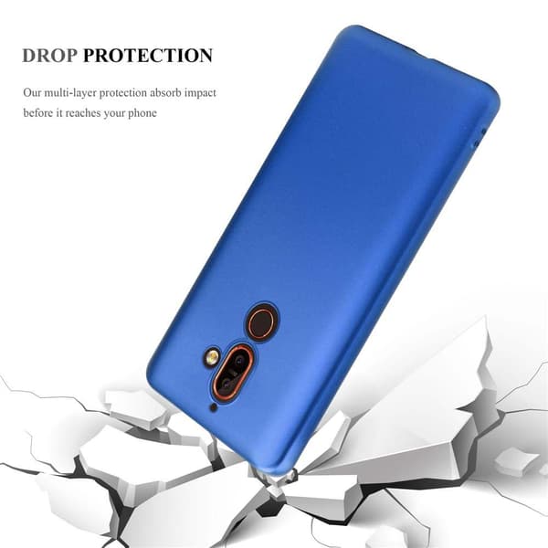 Nokia 7 PLUS Skal Fodral Mobilskydd av flexibelt TPU-silikon