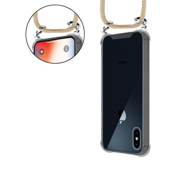 Etui Apple iPhone X / XS Cover Kæde ()
