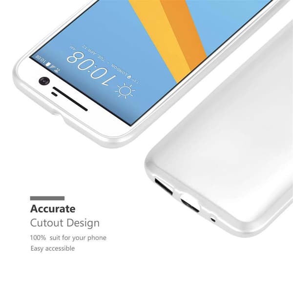 HTC ONE M10 Skal Fodral Mobilskydd av flexibelt TPU-silikon