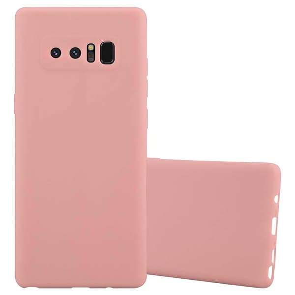 Deksel til Samsung Galaxy NOTE 8 Silikondeksel CANDY ROSA