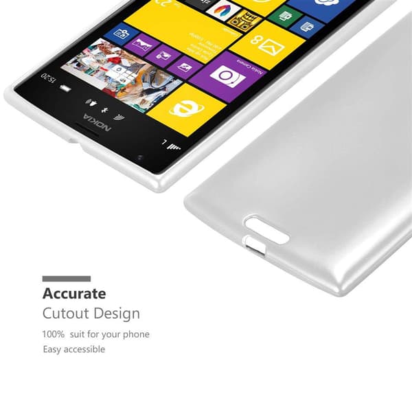 Nokia Lumia 1520 Suojakuori Kotelo valmistettu joustavasta TPU-silikonista