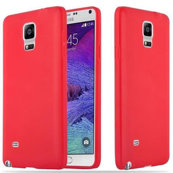 Cover Samsung Galaxy NOTE 4 Etui Case () CANDY RØD