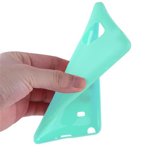 Samsung Galaxy NOTE 4 Skal Fodral Case Cover Mobilskydd av flexibelt TPU-silikon