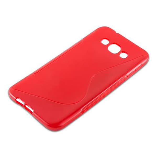 Deksel til Samsung Galaxy A8 2015 Beskyttelsesdeksel av fleksibelt TPU-silikon i S-Line-design