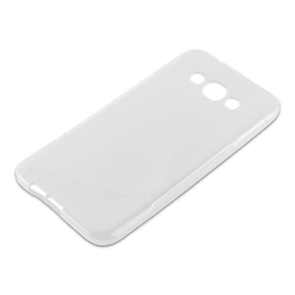 Deksel til Samsung Galaxy A8 2015 Beskyttelsesdeksel av fleksibelt TPU-silikon i S-Line-design