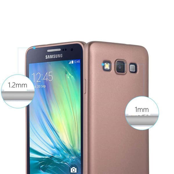 Deksel til Samsung Galaxy A3 2015 Beskyttelsesdeksel laget av fleksibelt TPU-silikon