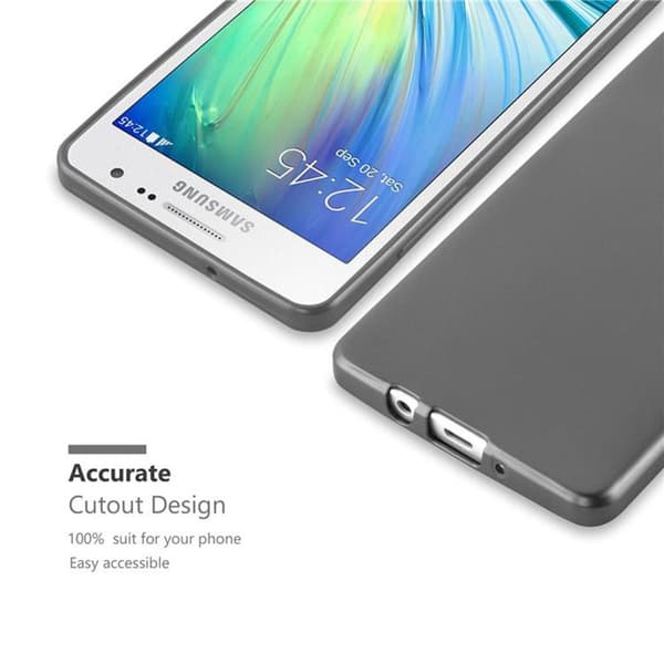 Deksel til Samsung Galaxy A3 2015 Beskyttelsesdeksel laget av fleksibelt TPU-silikon