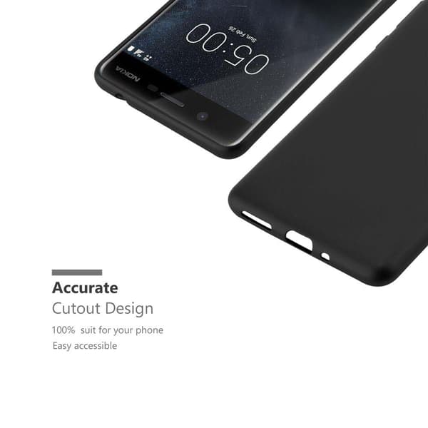 Nokia 5 2017 Suojakuori Kotelo valmistettu joustavasta TPU-silikonista