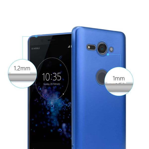 Sony Xperia XZ2 COMPACT Skal Fodral Mobilskydd av flexibelt TPU-silikon