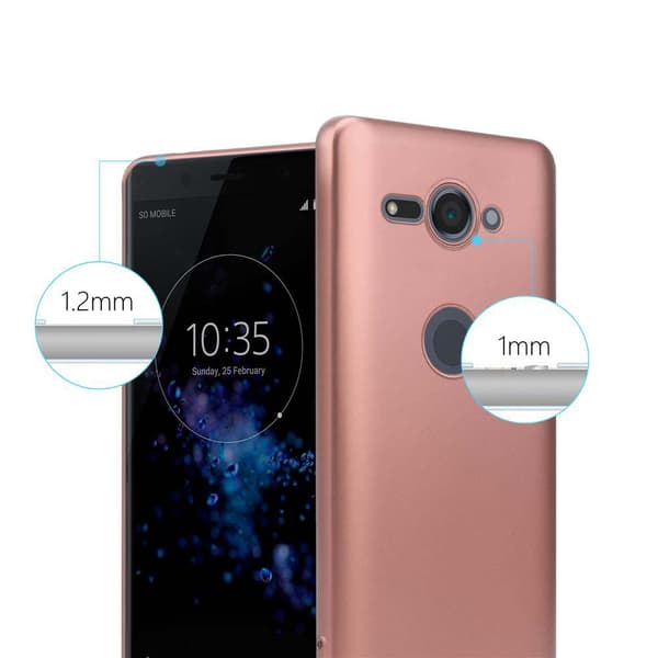 Sony Xperia XZ2 COMPACT Suojakuori Kotelo valmistettu joustavasta TPU-silikonista