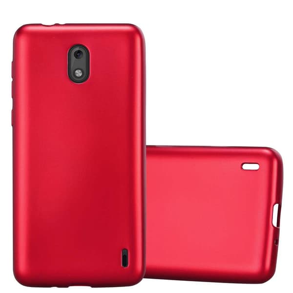 Nokia 2 2017 Cover Etui Case () METALLISK RØD