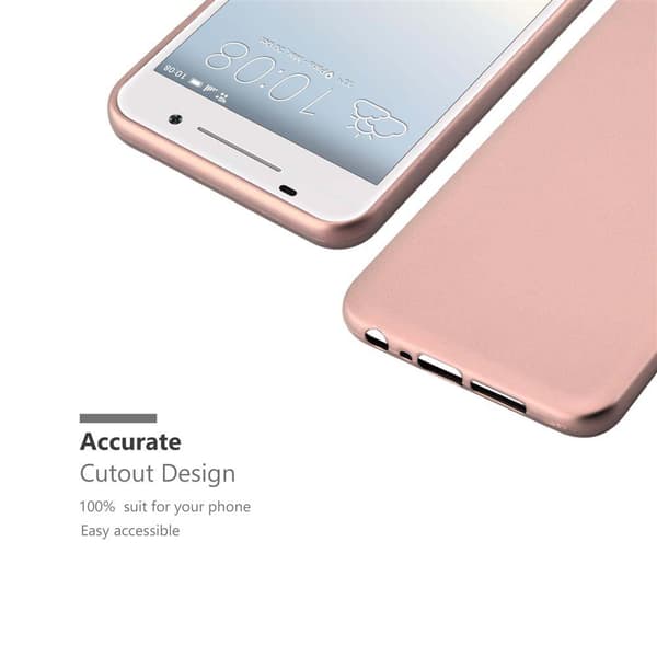 HTC ONE A9 Skal Fodral Mobilskydd av flexibelt TPU-silikon
