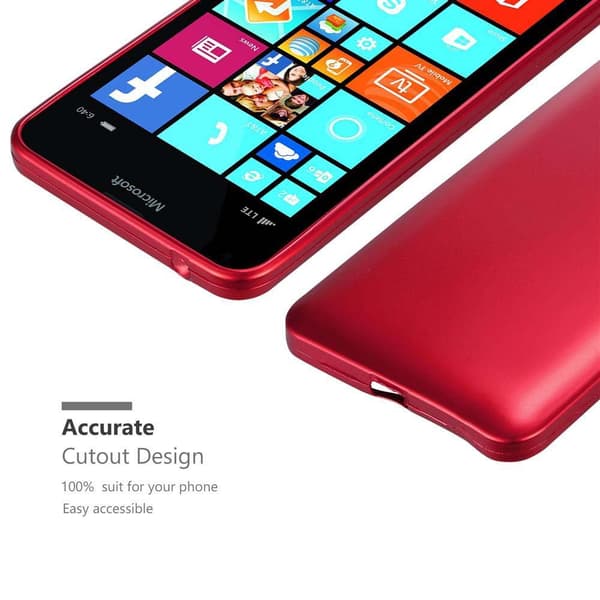 Deksel til Nokia Lumia 640 XL Beskyttelsesdeksel laget av fleksibelt TPU-silikon